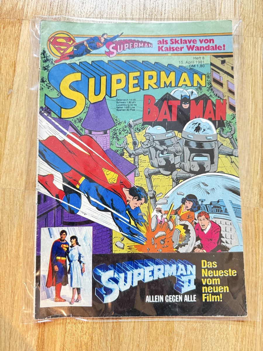Fumetti: 🚨 • Superman / Batman Comic  – Usato da Allschwil venduto da Collector.Shop.Swizz