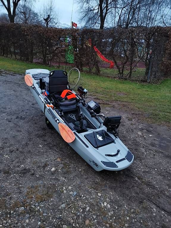 Bateaux: KingFisher Angelkajak | Pedalantrieb | modular – D'occasion à Schötz par mattalbi 1