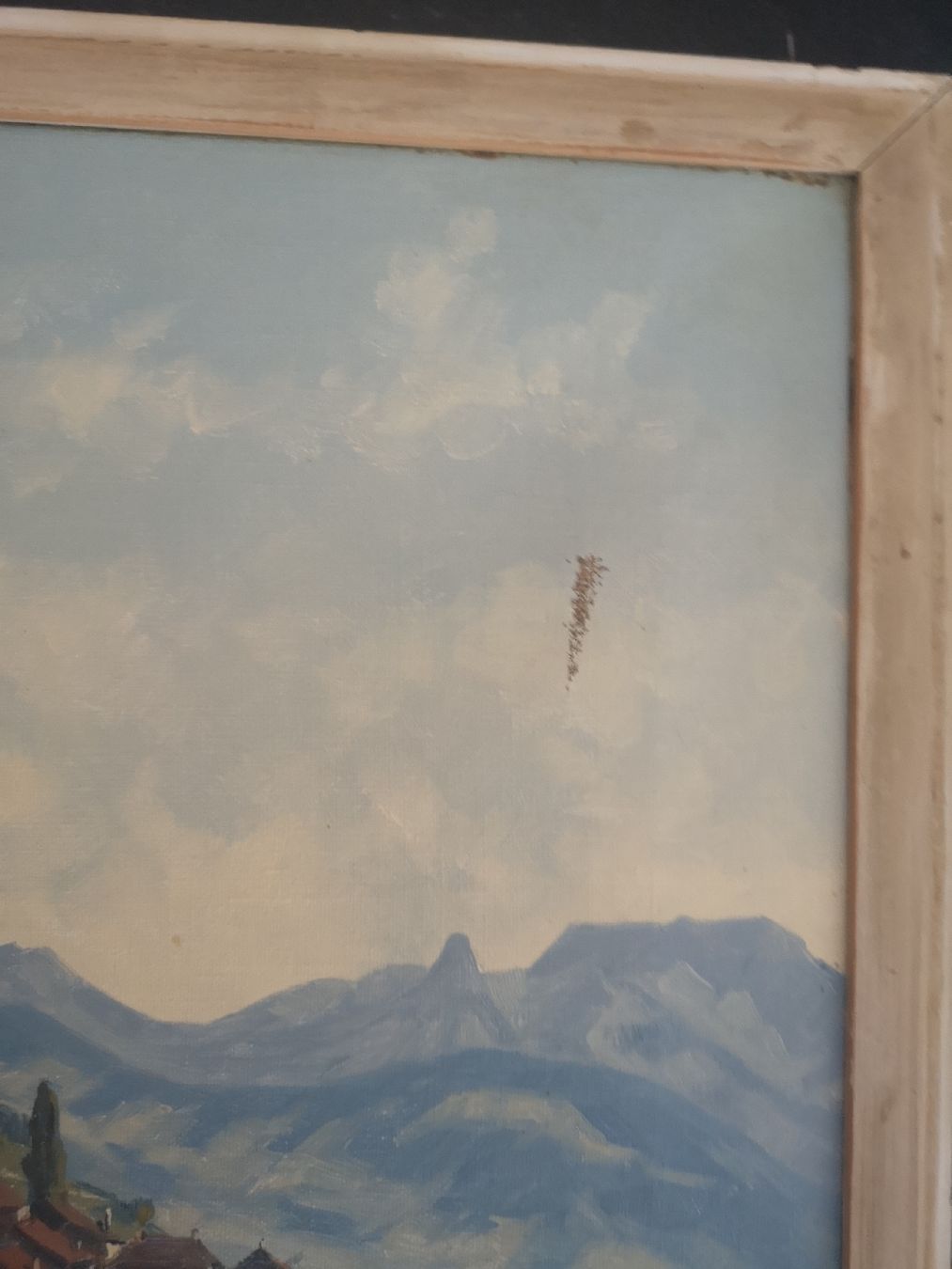 Dipinti: Très beau tableau du peintre Albert Duplain, lac Léman – Usato da Conthey venduto da Cathlouz 2