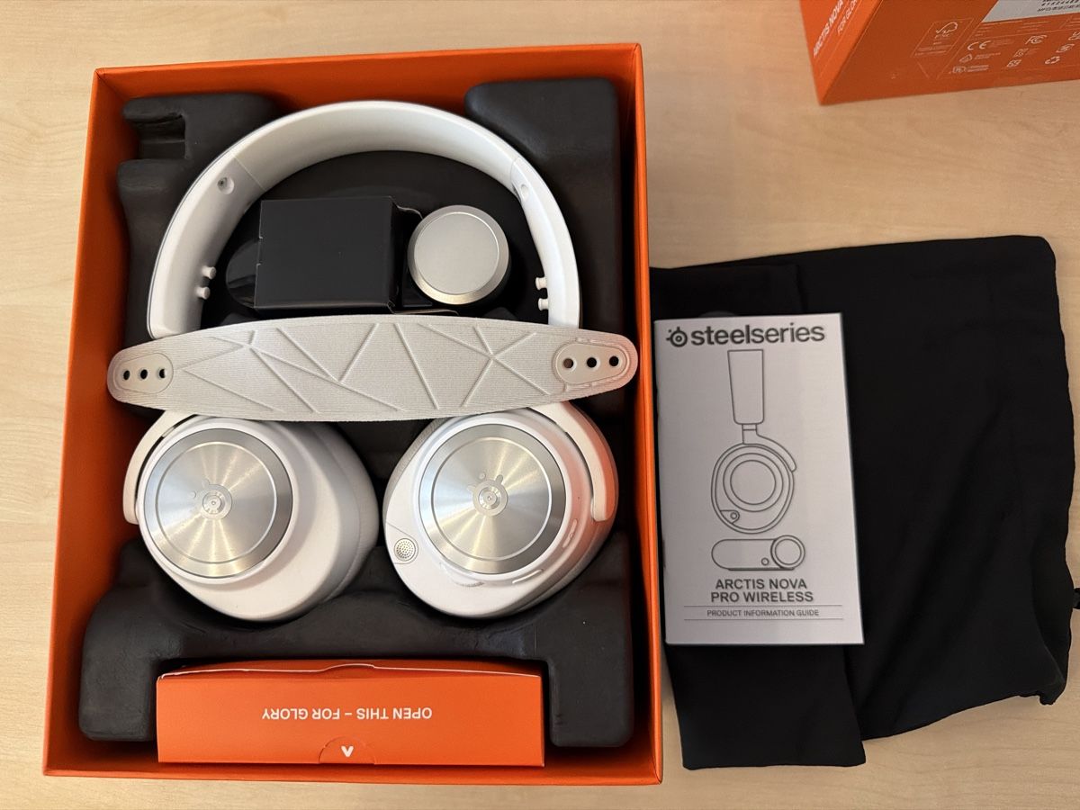 Steelseries Kopfhörer: Steelseries Arctis Nova Pro Wireless Kopfhörer weiss – Neu (gemäss Beschreibung) aus Hittnau von PeterS75 1