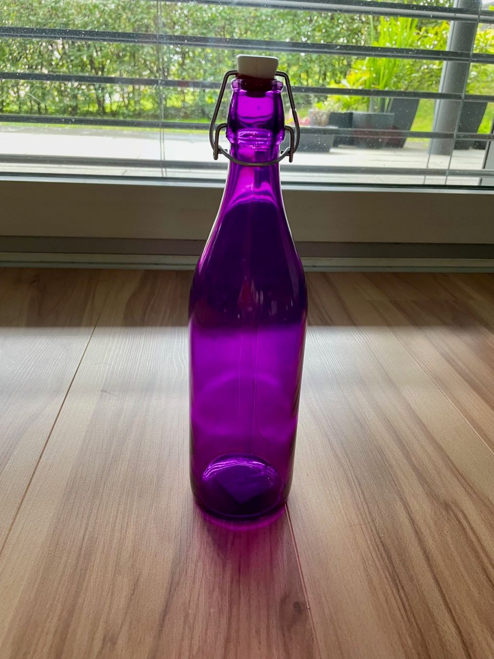 Borracce & Thermos: Lila Glasflasche – Nuovo (secondo la descrizione) da Zug venduto da mon_8wg6