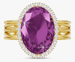 Ring 14k vergoldet