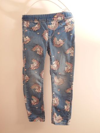 Mädchen Jeans Einhörner, Grösse 104