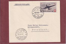 Luftpost Jubilaeum 1944 - Lausanne - Zürich 1944