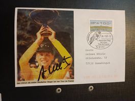 Jan Ullrich - handsigniert & Sonderstempel