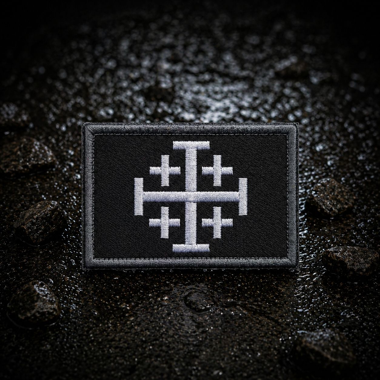 Insignes: Patch schwarz / weiss – Neuf avec emballage d'origine à Dottikon par Blexxo_44