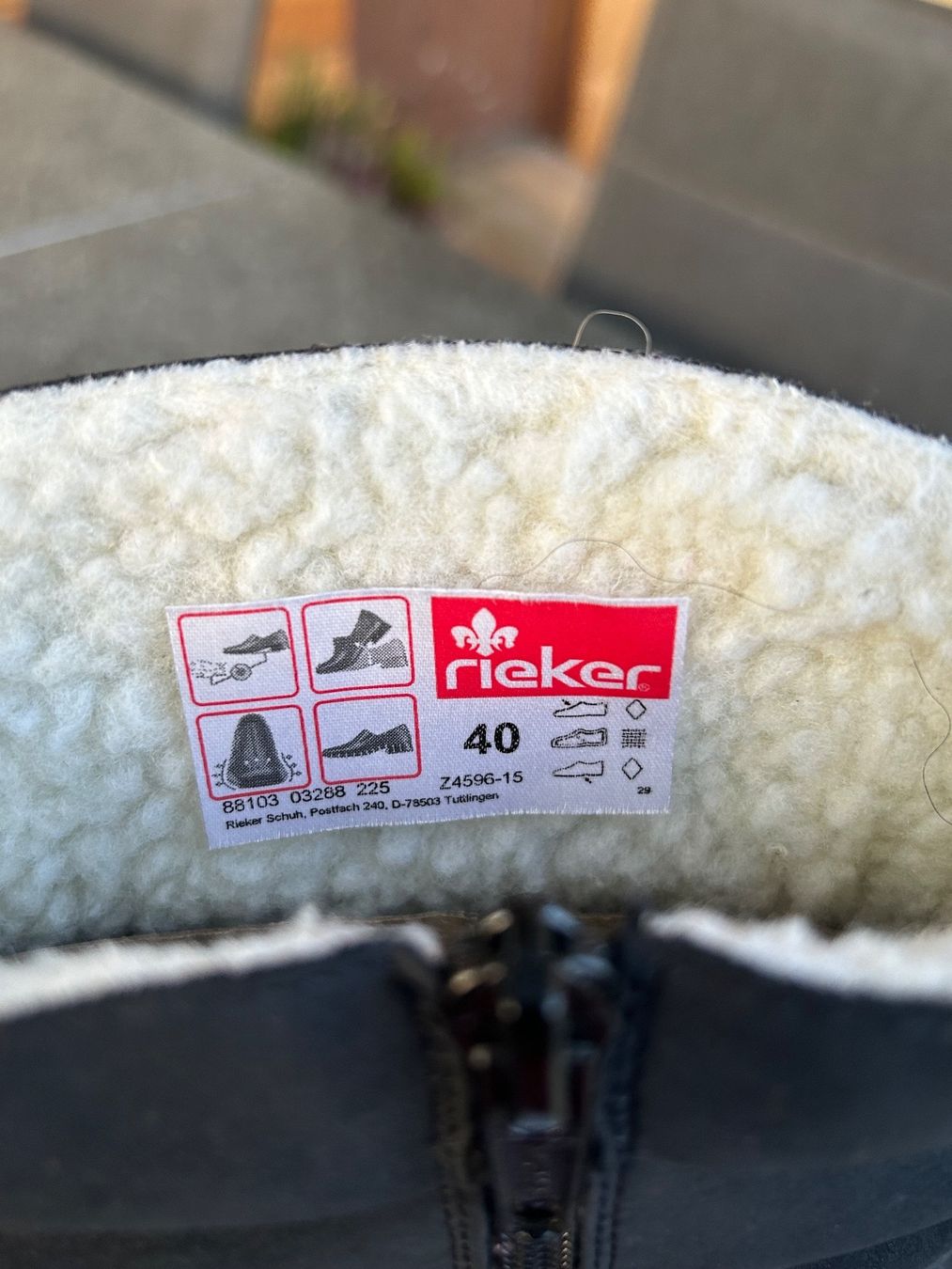 Rieker Damenschuhe: Winter-Stiefelette – Neu (gemäss Beschreibung) aus Aefligen von  3