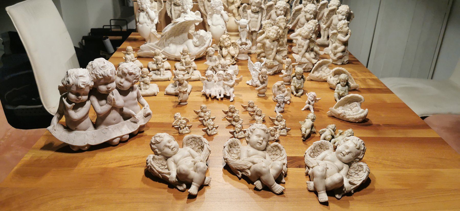 Figuren: 80 Engel – Neu (gemäss Beschreibung) aus Niederbuchsiten von  2