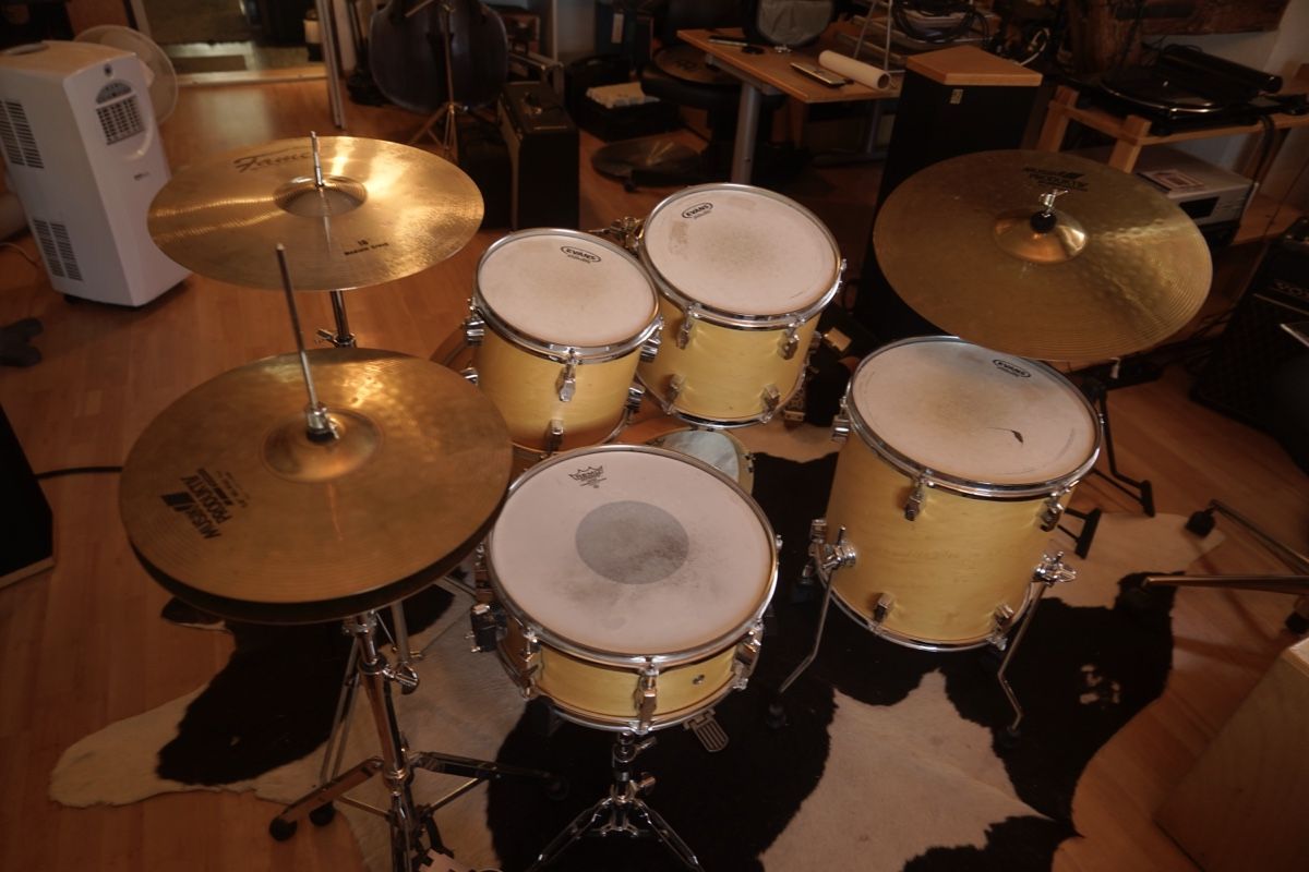 Sonor Strumenti musicali: Sonor Force 2003 Drumset inkl. Hardware & Paiste Becken – Usato da Winterthur venduto da mei_byx2 1