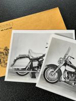 Harley Electra Glide FLH 1966, original Fotos, Prospekt