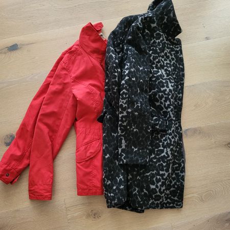 Only Übergangsjacke Rot, etc. Grösse M (Art. 41)