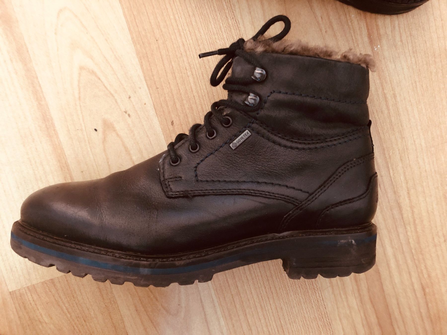 Scarpe da uomo: Starson Leder Winterstiefel Gr. 41, gefüttert – Usato da Arlesheim venduto da OmnIa55 1