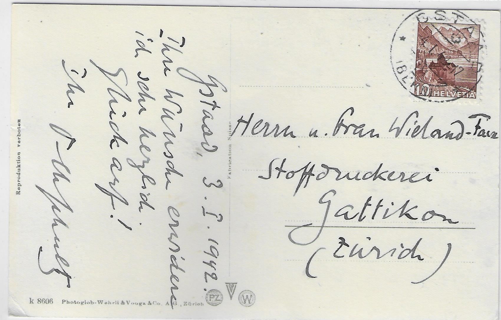 Cartes postales: Gstaad - Gummfluh, Videmann und Rubly – D'occasion à Ettingen par Kartenplanet 1