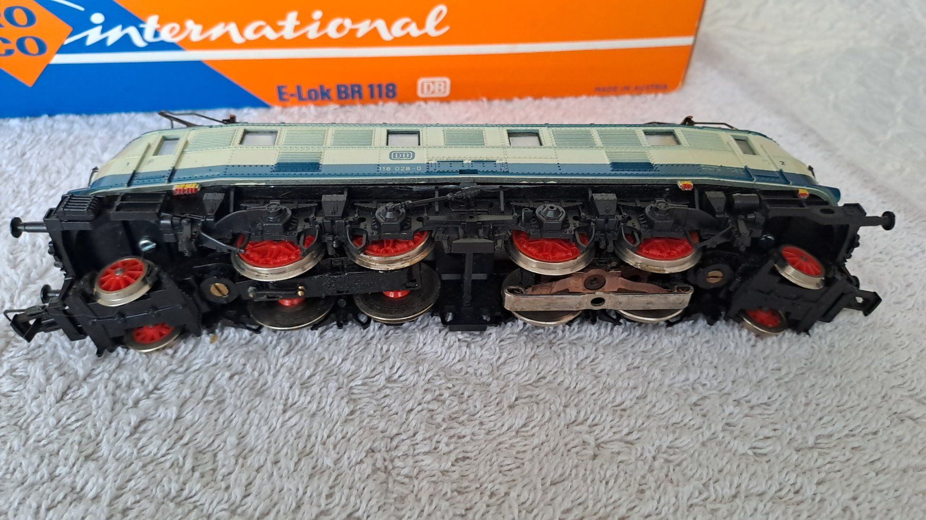 Roco Modelleisenbahnen: Roco DB E Lok BR 118 H0 WS/27 – Gebraucht aus Winterthur von Riebeli333 6