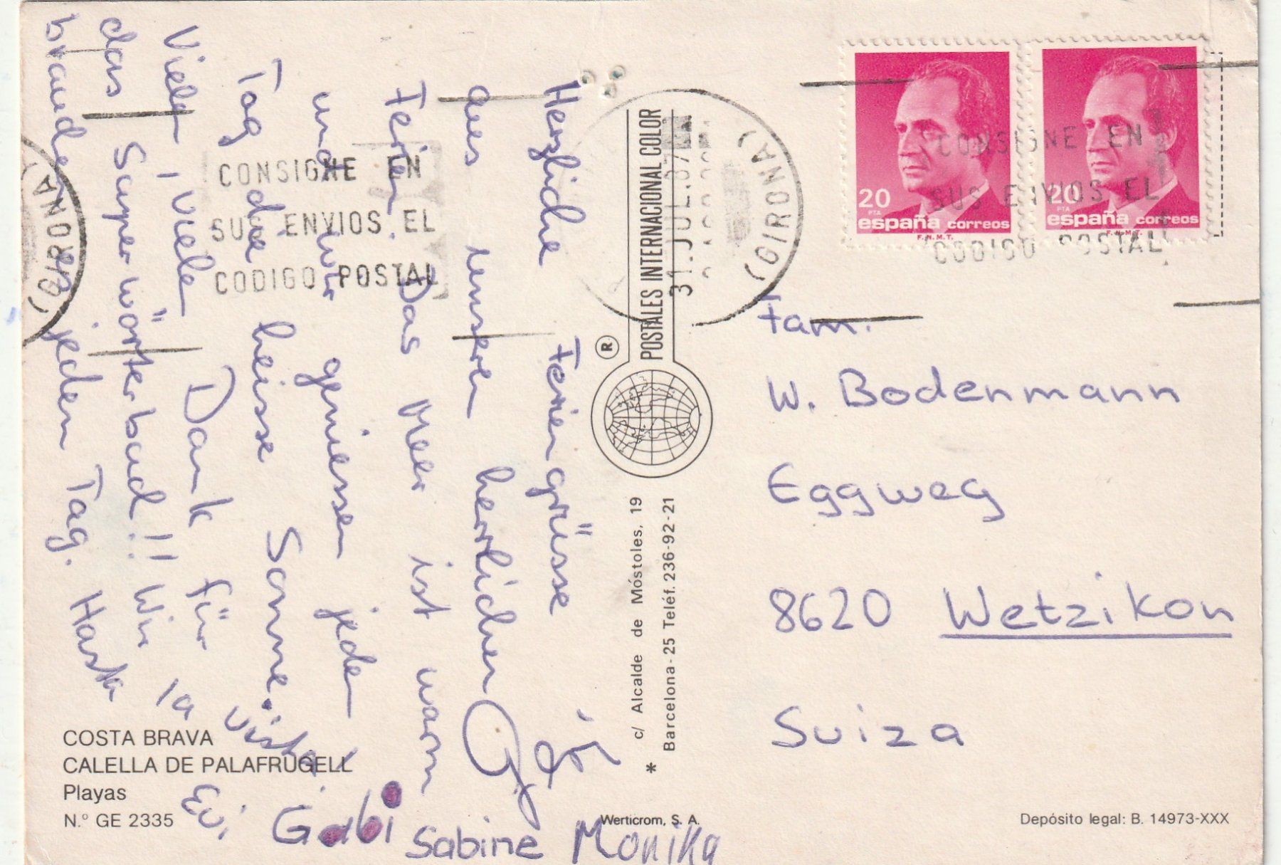 Cartoline postali: Meeres - Strandbad – Usato da Lumbrein venduto da made02 1