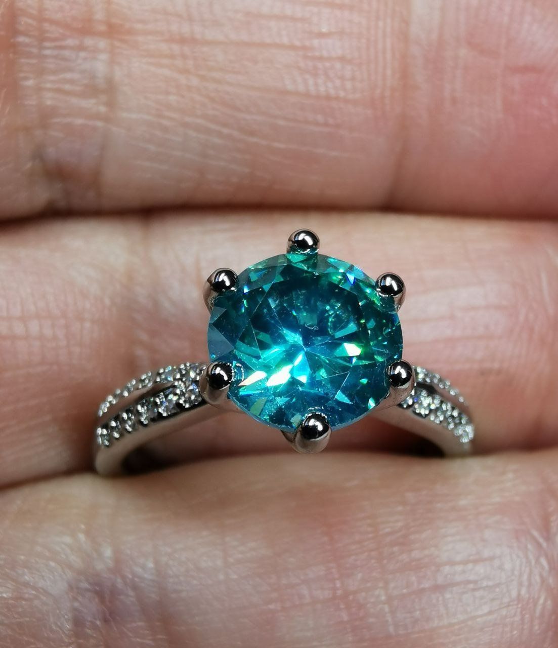 Anelli: Bague avec zircons – Nuovo e nell'imballaggio originale da Reconvilier venduto da Tsma67 6