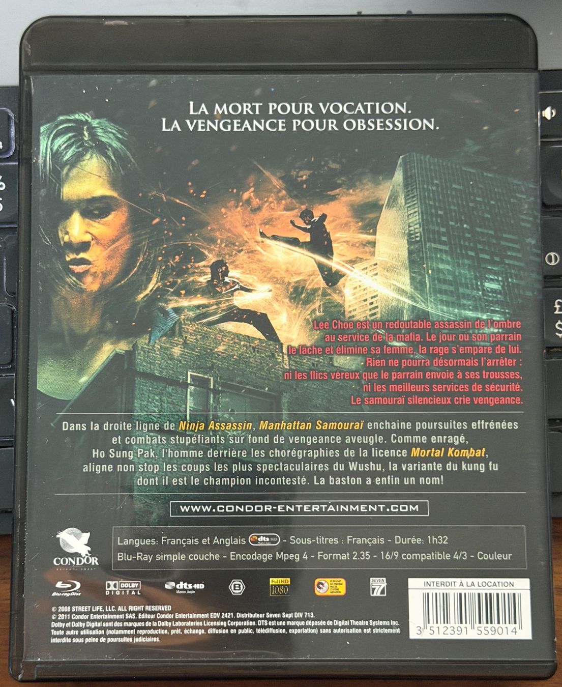Tutti i DVDs: Manhattan Samouraï (2007) - Blu-ray – Usato da Semsales venduto da __Florian__ 2
