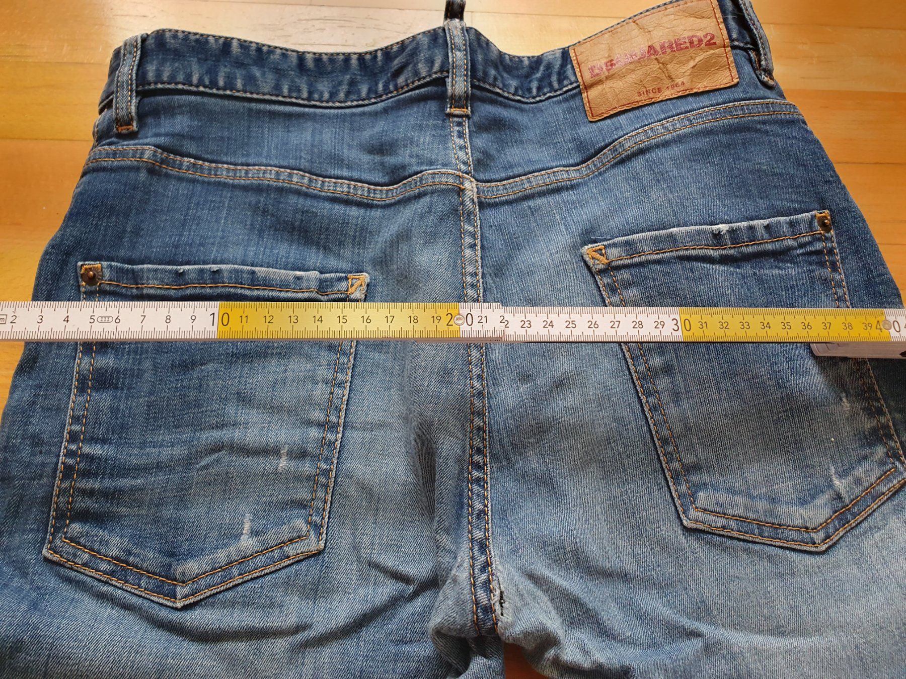 Dsquared2 Jeans: Dsquared2 Jeans blau Used-Look – Usato da Kloten venduto da Hektor44 2