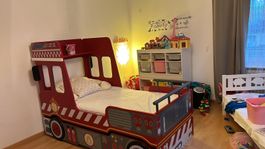 Kinder Feuerwehrbett