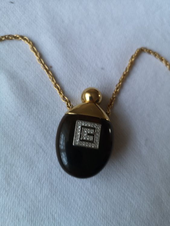 Givenchy shops Kette mit Logo-Anhänger - silberfarben - Vintage