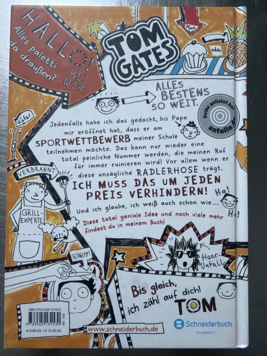 Libri: Tom Gates Ich bin so was von genial Comic-Roman – Usato da Sissach venduto da mck-22 1