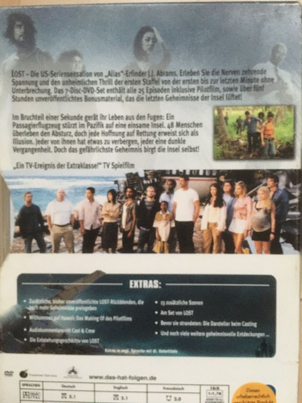 Alle DVDs: Lost Serie komplette erste Staffel – Gebraucht aus Dietikon von Numi2000 1