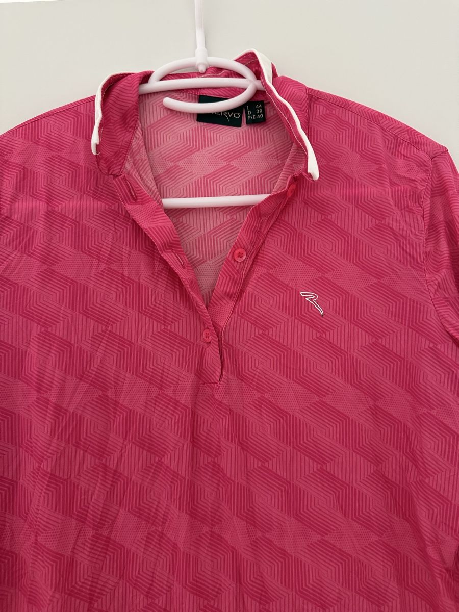 Magliette Polo: Pink Chervo Polo Shirt Top – Nuovo (secondo la descrizione) da Zürich venduto da juz_2t2j 1