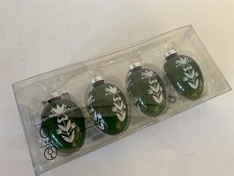Ikea Kotte 4er Set Christbaum Kugeln, Grün, Ostereier, Eier