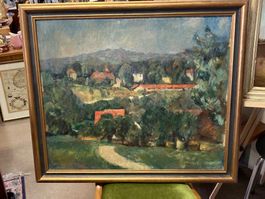 Clénin Walter 1897-1988 Oelgemälde signiert