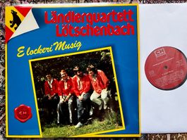 Ländlerquartett Lötschenbach – E Lockeri Musig LP GEWASCHEN
