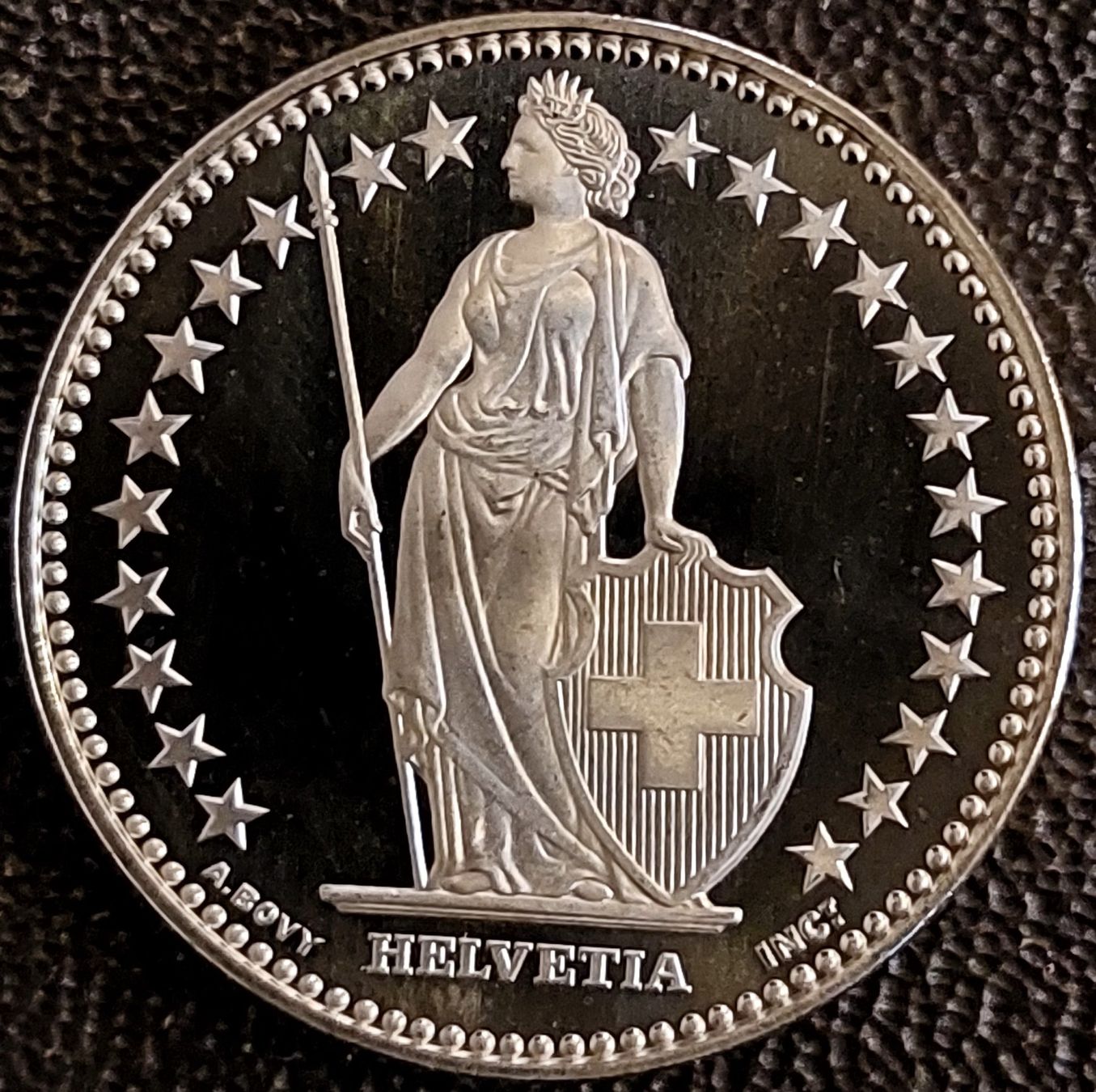 Tutti le monete: 2 Franken 2013 stgl. / aus Münzsatz – Nuovo (secondo la descrizione) da Arch venduto da coinsandmore 1
