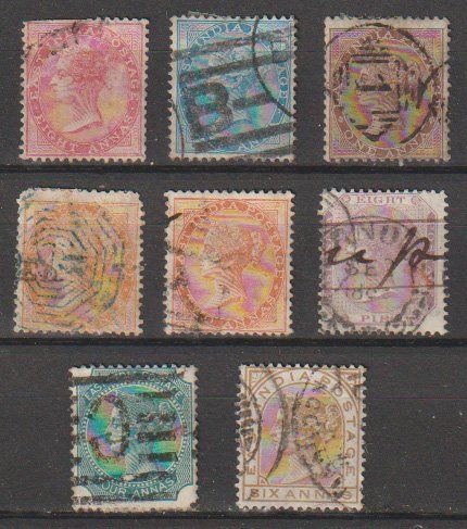 Alle Briefmarken: GB: Inde – Gebraucht aus Crans-Montana von kira56