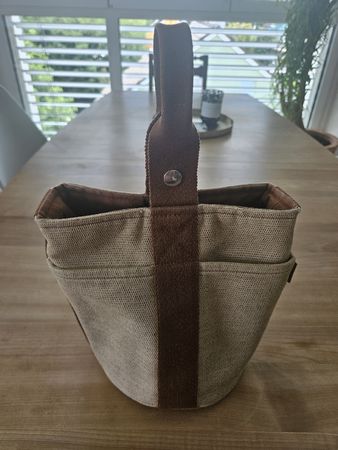 Hermes Paris Saxo PM Tasche auf Leinwand, ideal für den Somm