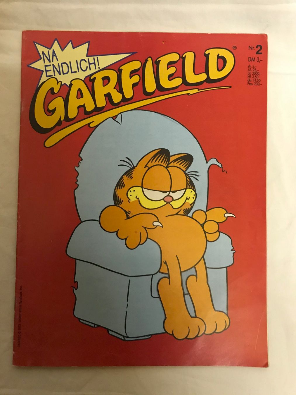 BD: Garfield Comics Nr. 2, 3, 8 – D'occasion à Ennenda par ZiskaGL 1
