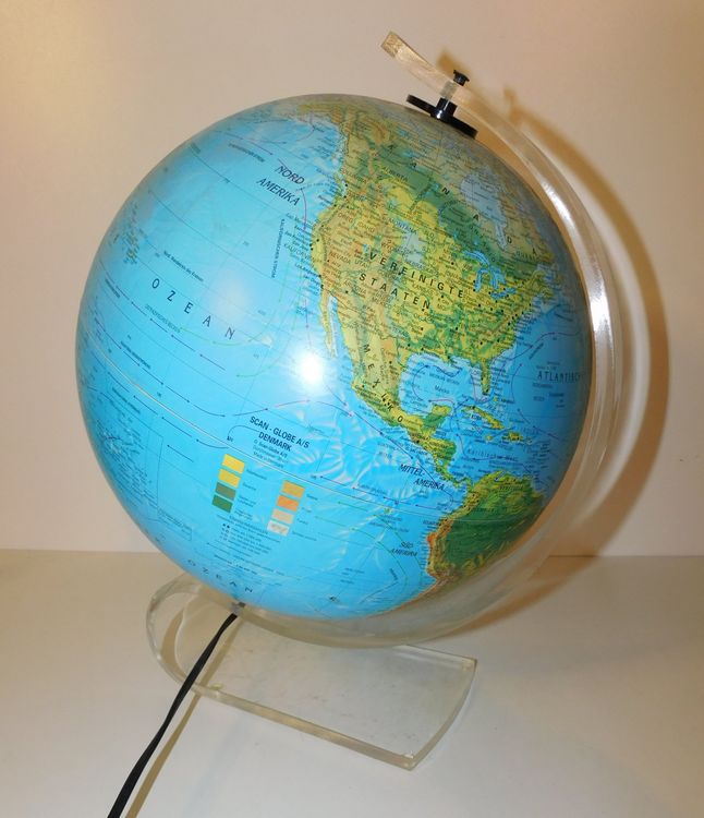 Rausverkauf Globus Design 70er Globus Globus Plexiglas Fuss Kaufen