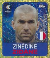 EURO 2024 Swiss Edition LEG8 Zidane Gold Parallel