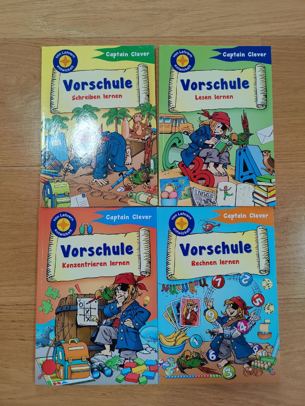 Libri: Captain Clever - Vorschule Vorbereitung – Usato da Sulzbach venduto da isojic