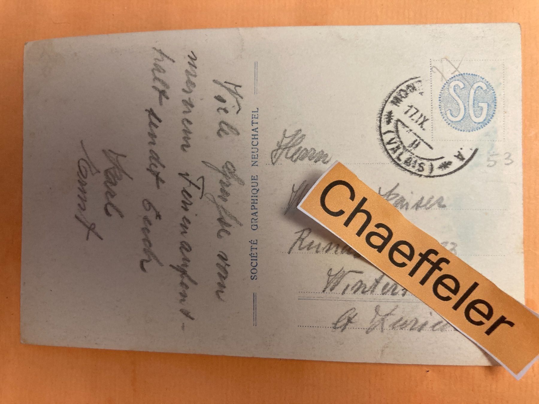 Ansichtskarten: 3741. - Montana - Bisse du Liton – Gebraucht aus Zürich von Chaeffeler 1