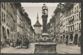 Carte P ( Bern / Kramgasse mit Simsonbrunnen )