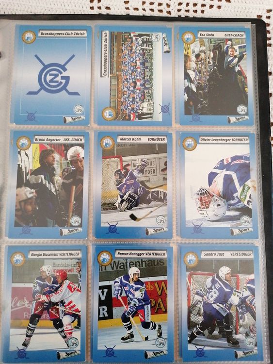 HOCKEY PLAYER CARDS ALBUM HNL/LNH MEISTERSCHAFT 1992/93** Kaufen auf