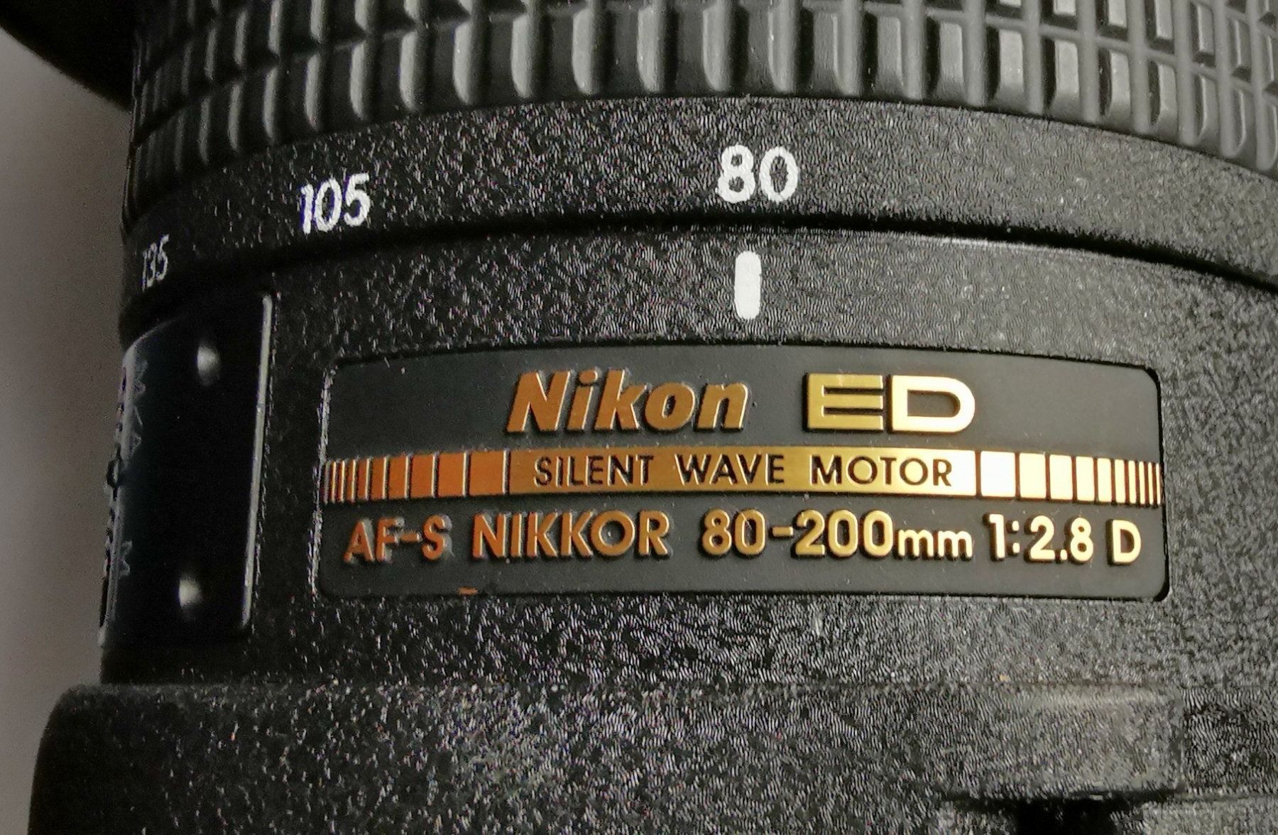 Nikkor Objectifs: Nikon ED AF-S 80-200mm 1:2,8D mit UV-Filter – D'occasion à Aadorf par Chnorli-Furz 2