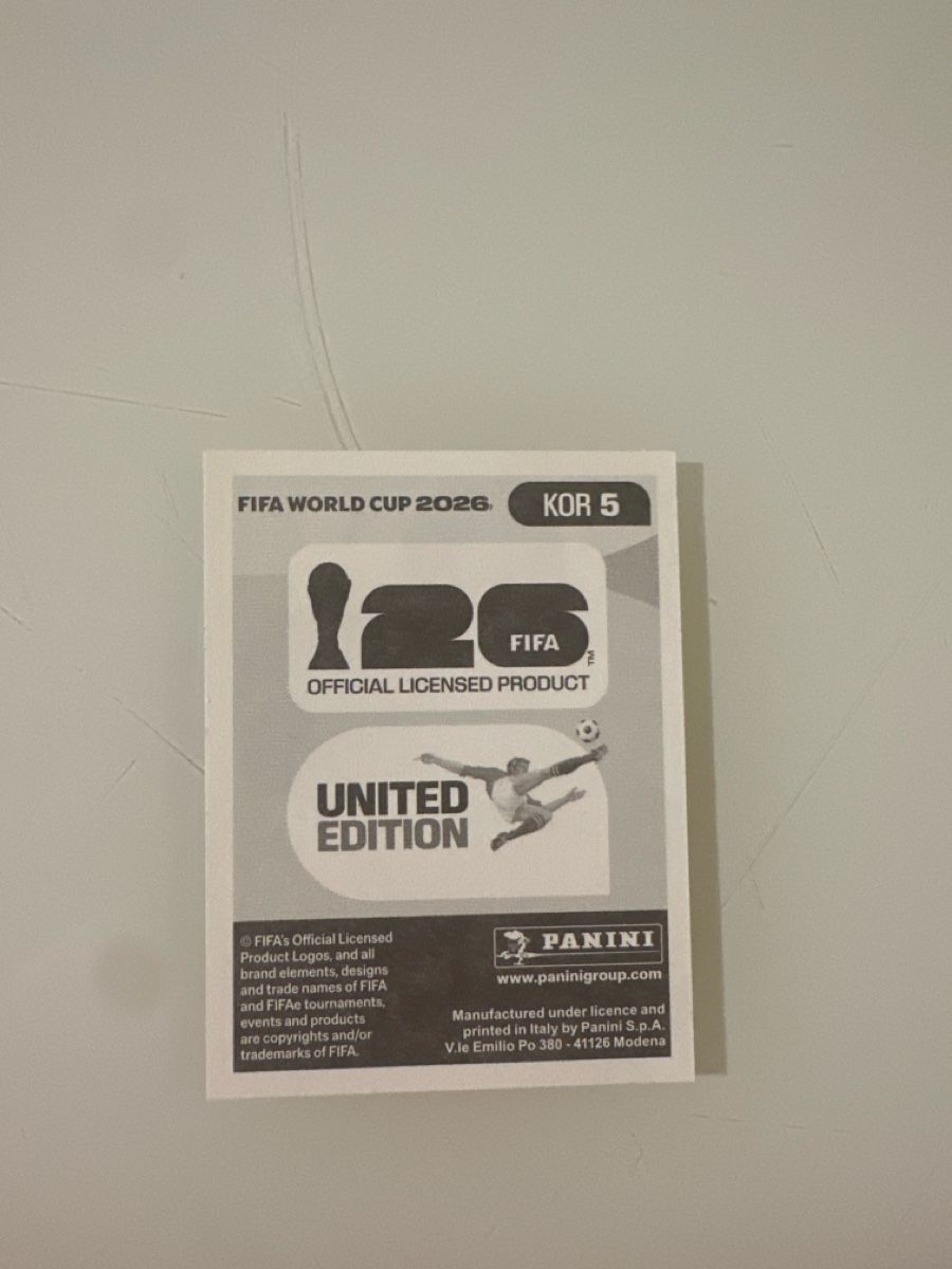 Panini Carte collezionabili: Panini 2026 Yumin Cho KOR5 – Nuovo (secondo la descrizione) da Bern venduto da akl_sy9s 1