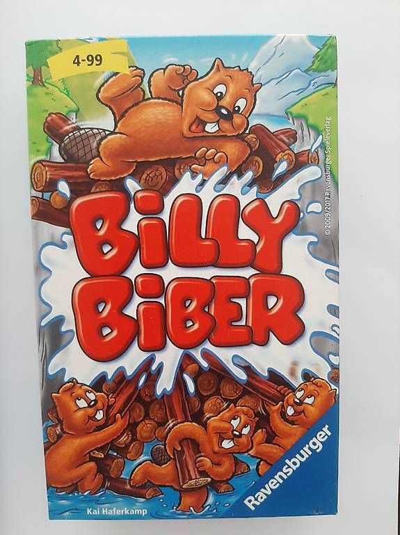 Giochi: Ravensburger Spiel "BILLY BIBER" mit Holzstämmen, ,Alter 4+ – Usato da Basel venduto da Renato_hirzi