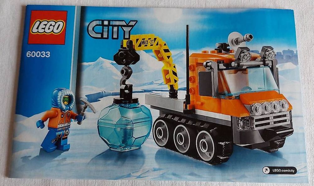 Lego Giocattoli: Lego City Arktis 60033 Schneefahrzeug – Usato da Kirchlindach venduto da jackyma 3