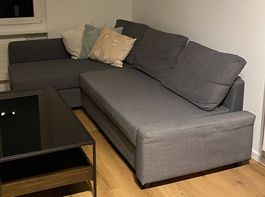 Ecksofa grau