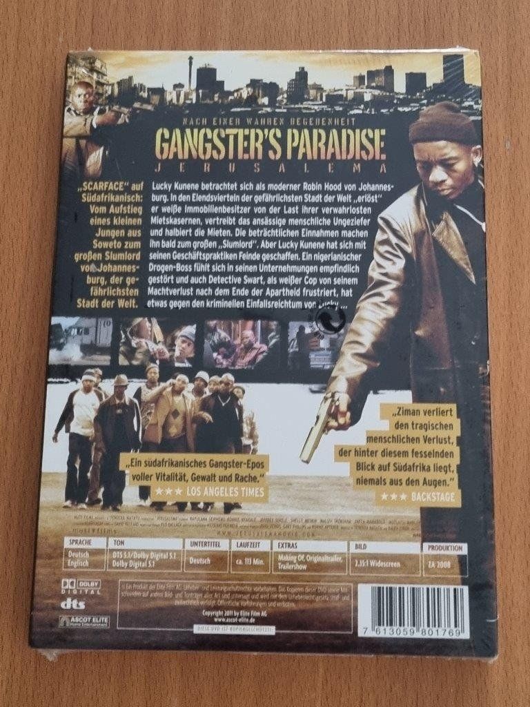 Tutti i DVDs: DVD: Gangster's Paradise Jerusalema - NEU – Nuovo e nell'imballaggio originale da Ehrendingen venduto da Thomas_2 1