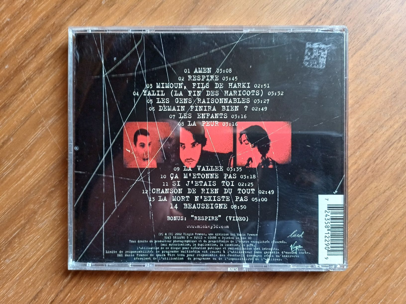 CD: Mickey3d "Tu vas pas mourir de rire" CD – Usato da Begnins venduto da Drastic-Sound 1