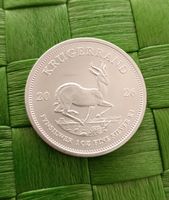 Die Krugerrand-Münze wiegt 1 Feinunze (1 oz) Silber-999'9