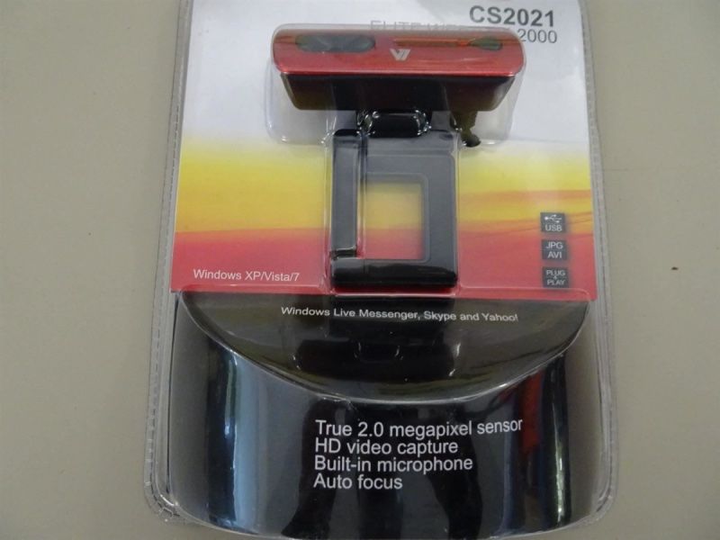 Webcam: Elite Webcam 2.0 inkl. Mikrofon – Nuovo e nell'imballaggio originale da Necker venduto da liq24 2