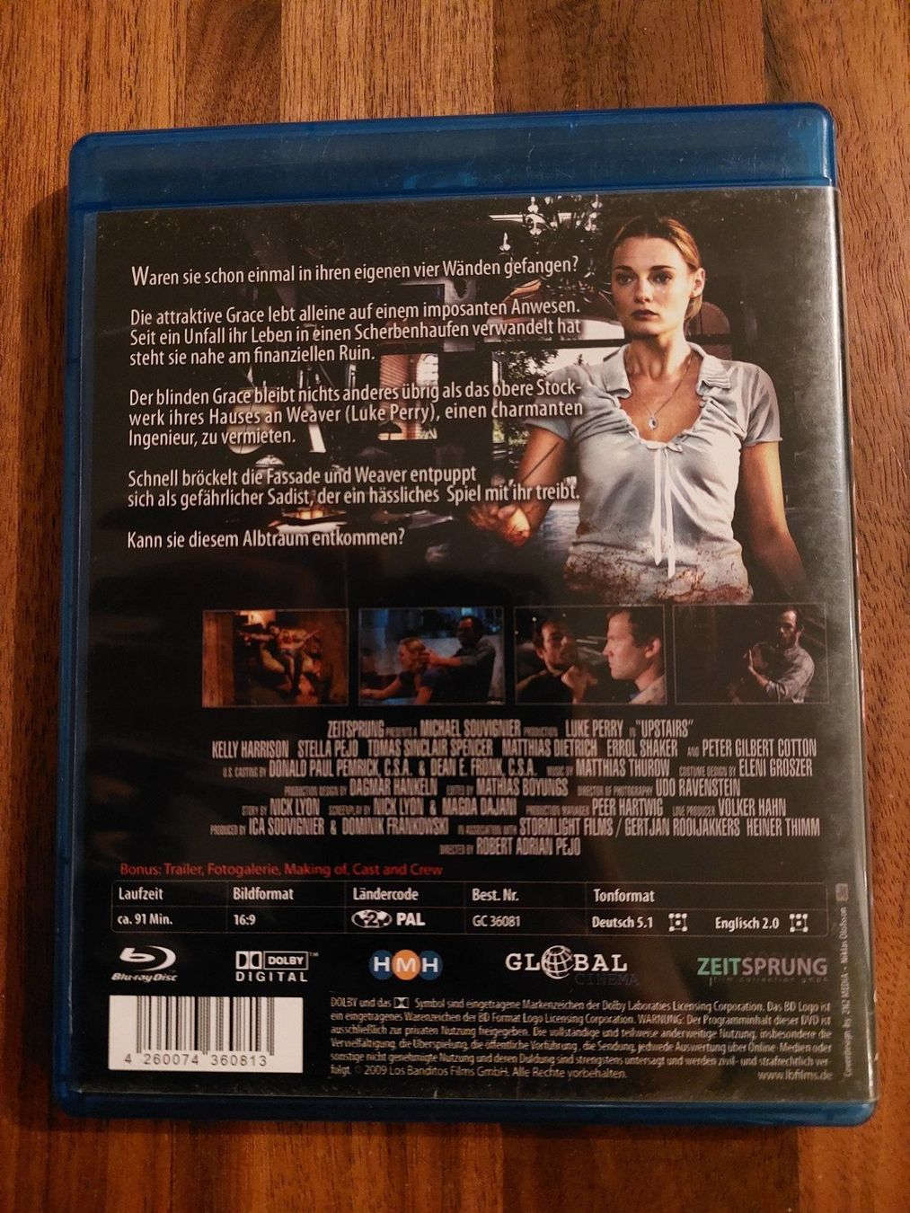 Tutti i DVDs: Blu Ray - Upstairs mit Luke Perry – Usato da Rheinfelden venduto da FilmAuktion 1